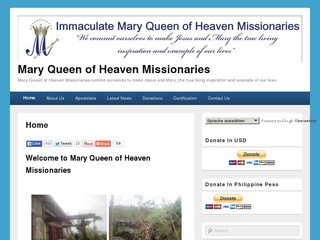 Mary Queen of Heaven Missionaries